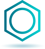 ico-optimize xpandretail logo, hexagon logo